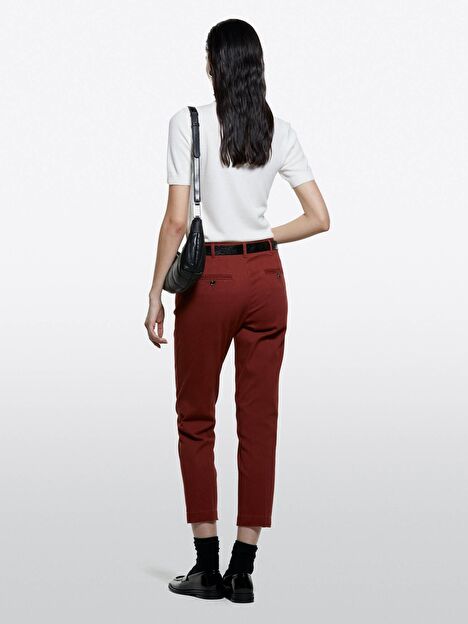 Resim Kadın Krem Yün Karışımlı Yarım Kollu Balıkçı Yaka Kazak